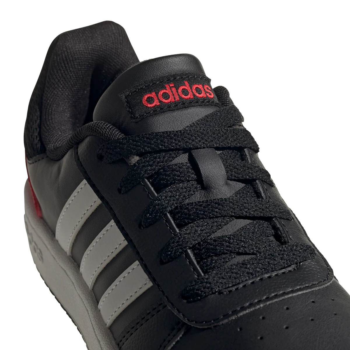 Sneakers nere con 3 strisce lucide adidas Hoops 2.0 - Image 6