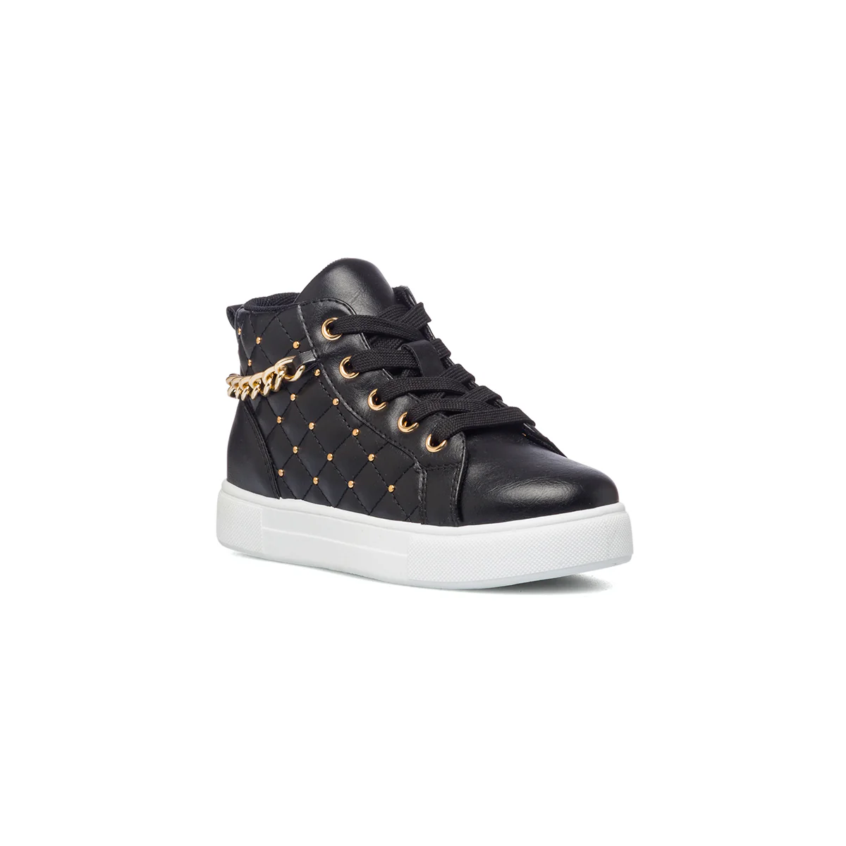 Sneakers nere con catenina decorativa 10 Baci - Image 2