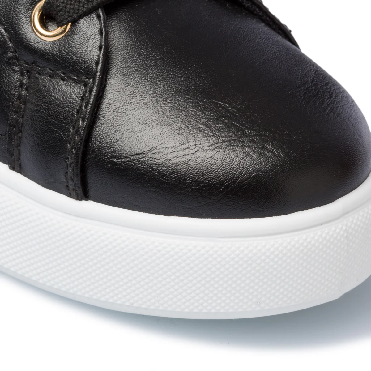 Sneakers nere con catenina decorativa 10 Baci - Image 6