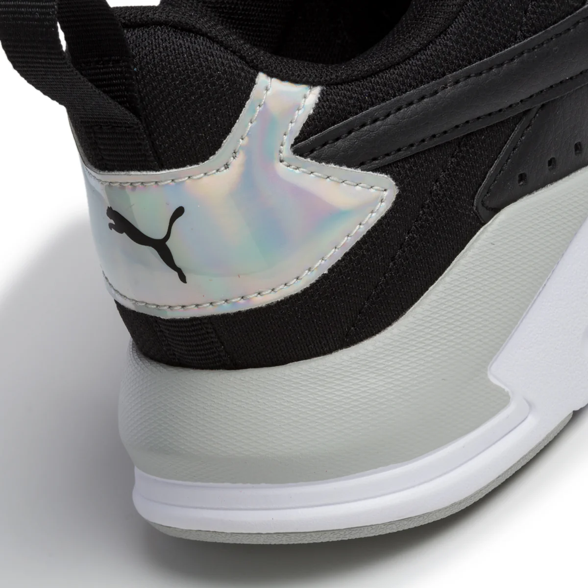 Sneakers nere con dettagli argento laminati Puma X-Ray Lite Metallic - Image 7