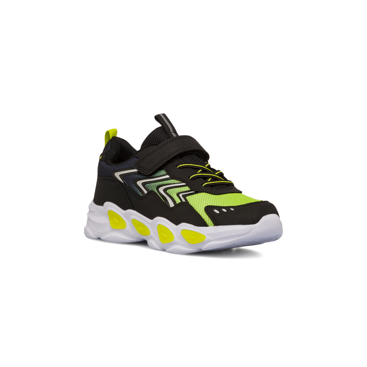 Sneakers nere con dettagli lime da Ragazzo con strappo Space Boy - Image 2