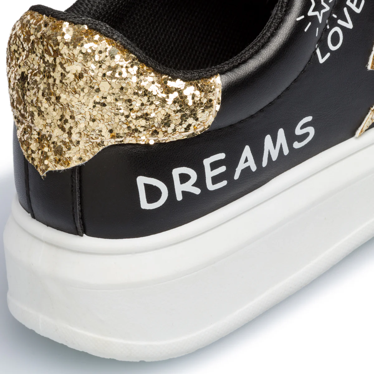 Sneakers nere con dettaglio glitterato 10 Baci - Image 7