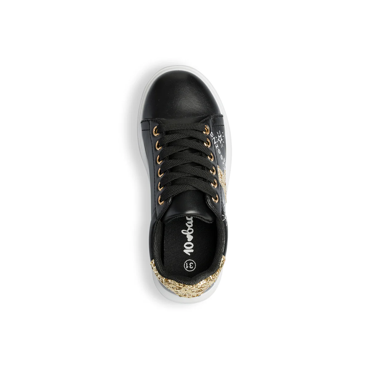 Sneakers nere con dettaglio glitterato 10 Baci - Image 8