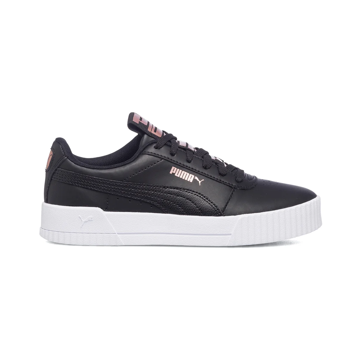 Sneakers nere con dettaglio laminato Puma Carina Bold Metallic