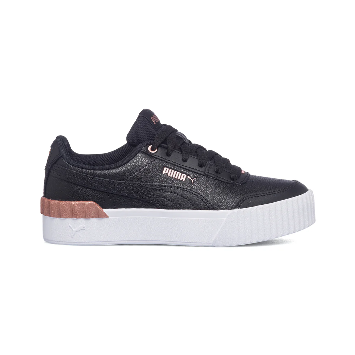 Sneakers nere con dettaglio laminato Puma Carina Lift Metallic