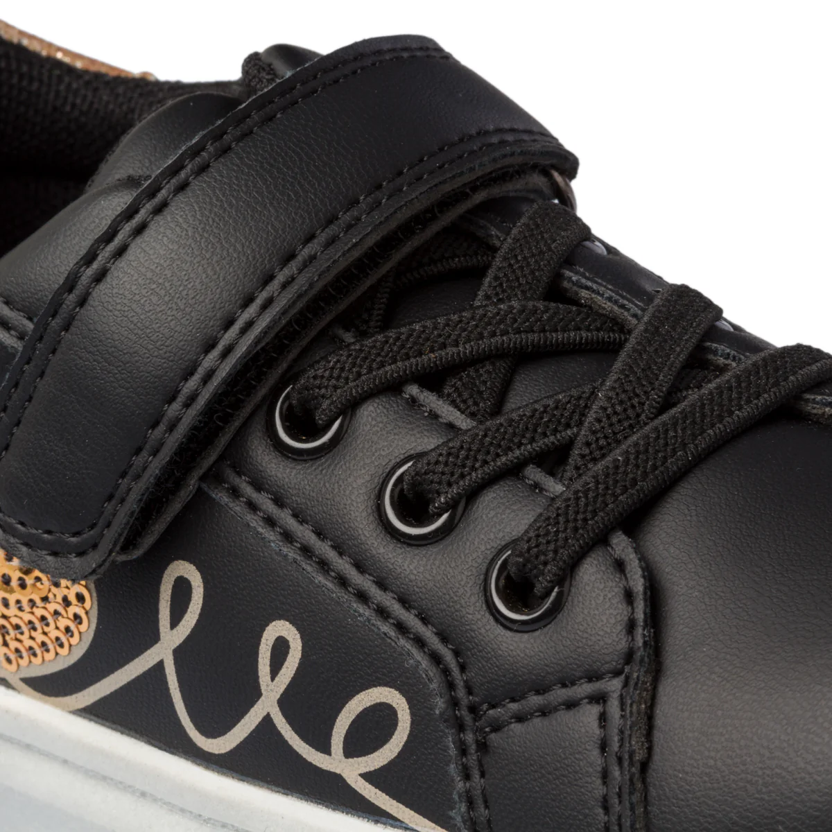 Sneakers nere con glitter sul tallone Le scarpe di Alice - Image 6