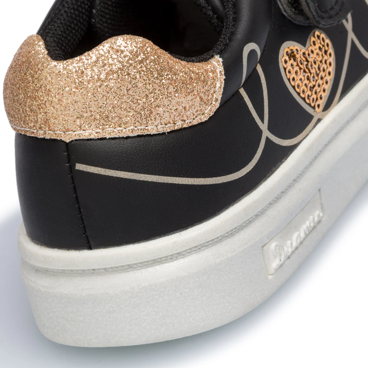 Sneakers nere con glitter sul tallone Le scarpe di Alice - Image 7