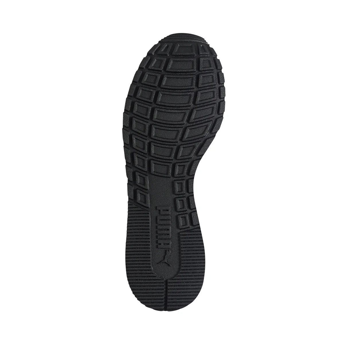Sneakers nere con logo argento Puma St Runner V2 L Jr - Image 4