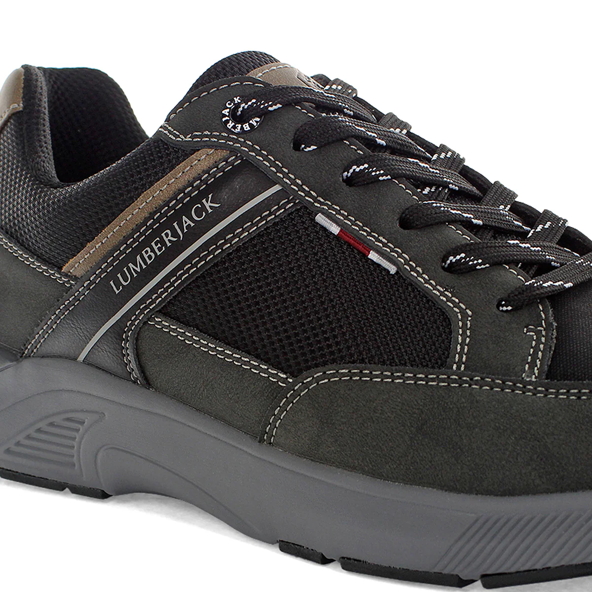 Sneakers nere con logo laterale Lumberjack Travis - Image 8
