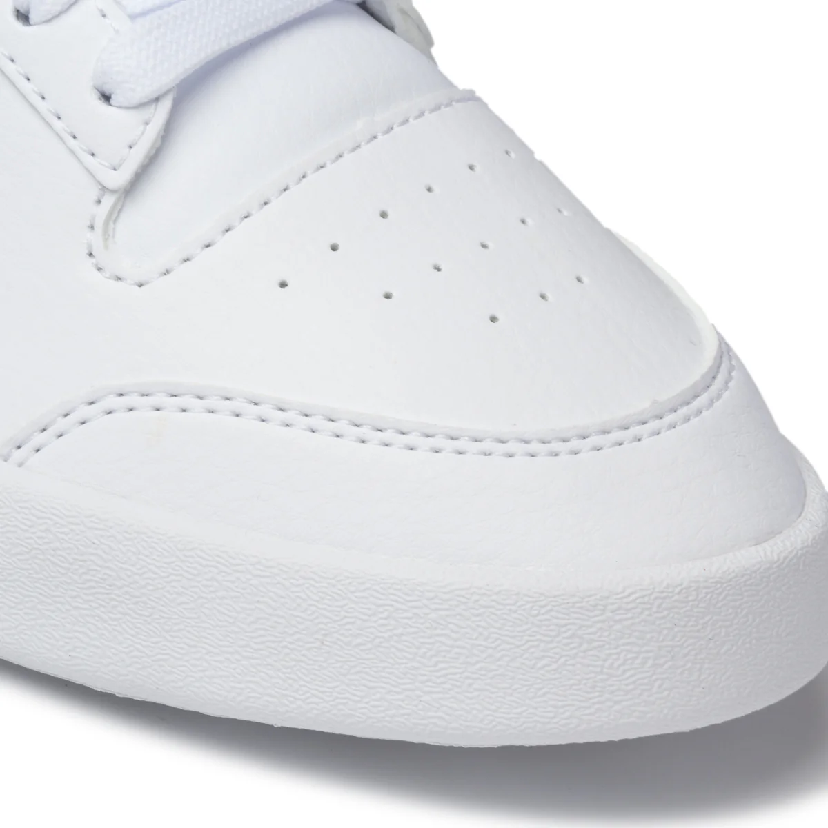 Sneakers bianche con logo oro Puma Shuffle Jr - Image 5