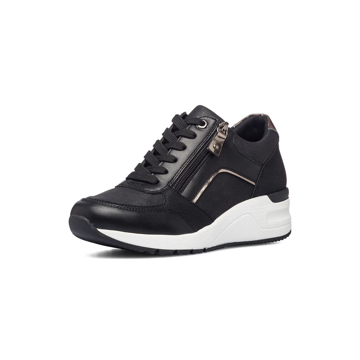 Sneakers nere con zip laterale Lora Ferres - Image 2