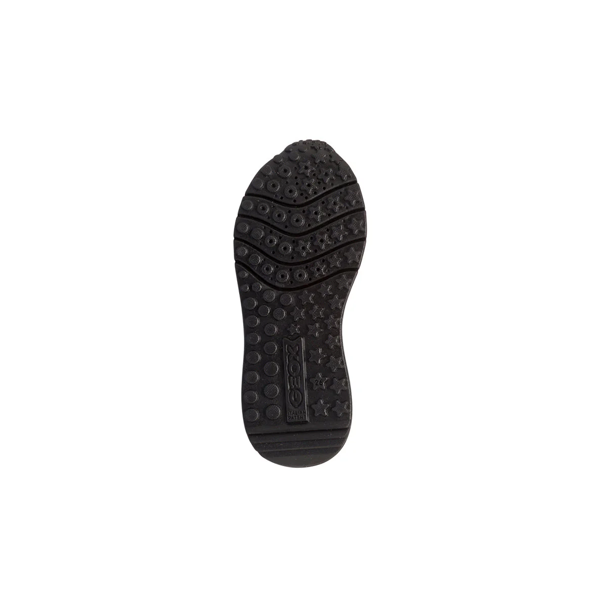 Sneakers nere da bambina con glitter e pailettes nere Geox Fastics - Image 4