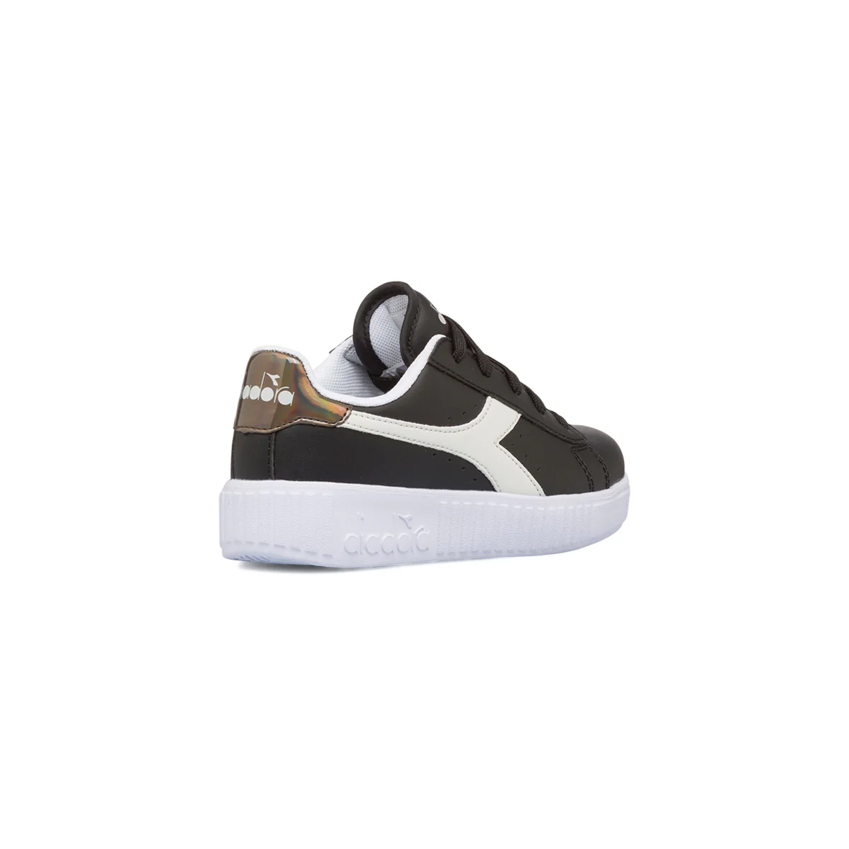 Sneakers nere da bambina con maxi-suola bianca Diadora Game Step PS - Image 3
