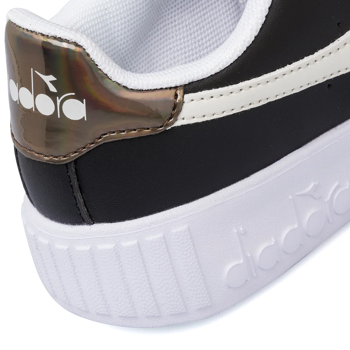 Sneakers nere da bambina con maxi-suola bianca Diadora Game Step PS - Image 7