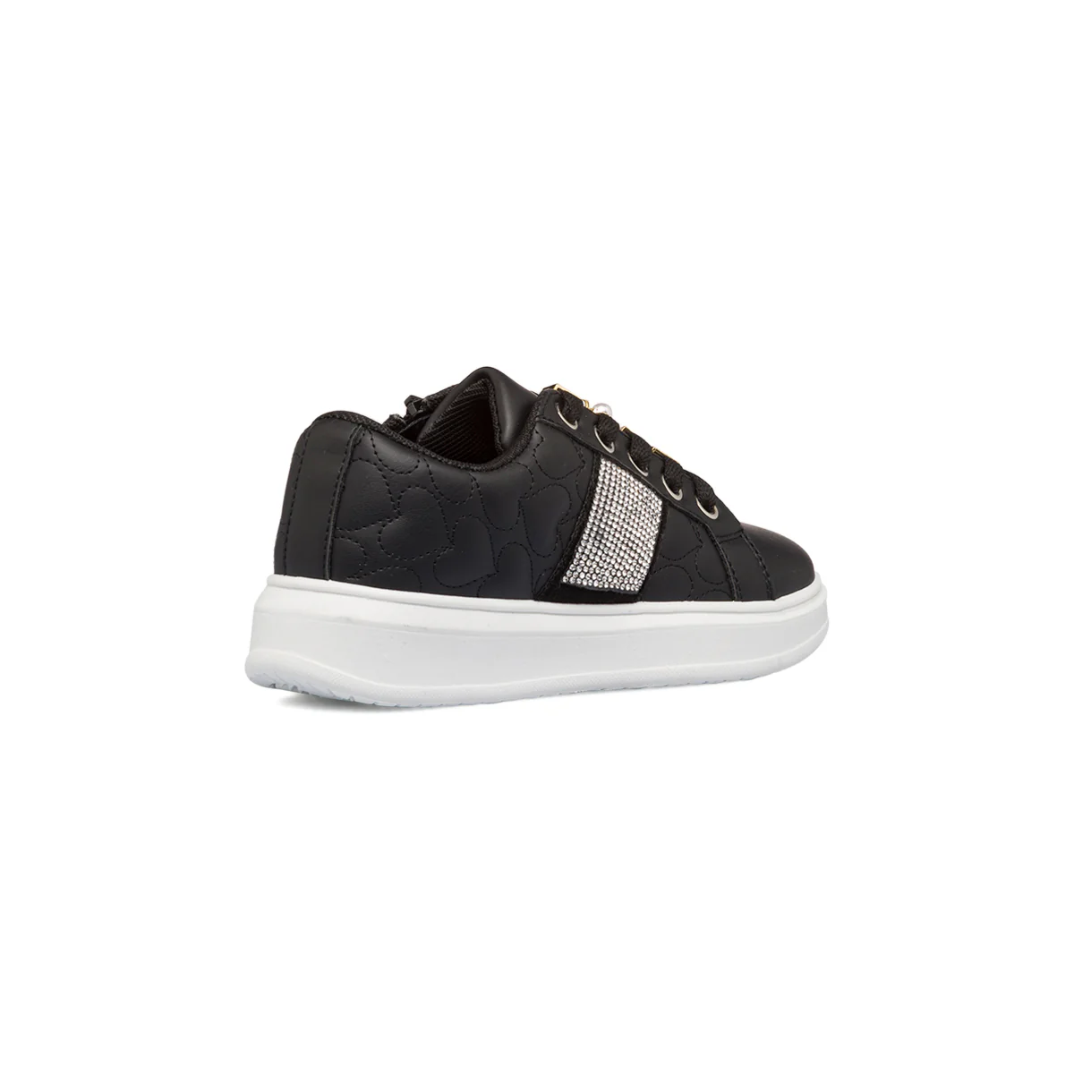 Sneakers nere da bambina con strass 10 Baci - Image 3