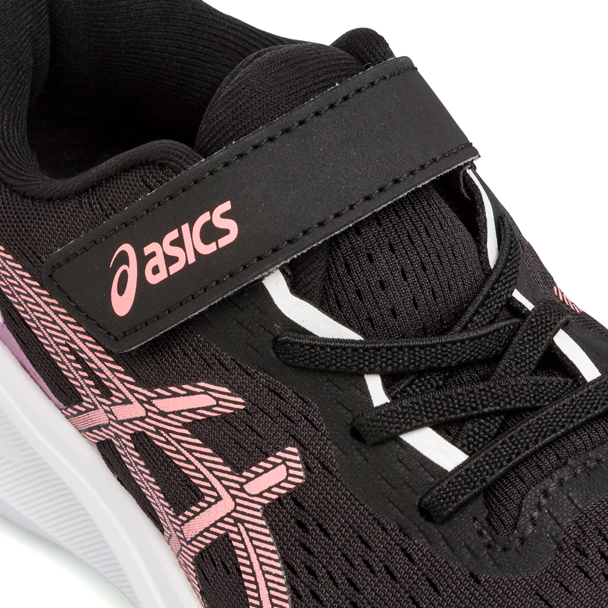 Sneakers nere da Bambina in tessuto mesh con dettagli rosa Asics GT-1000 13 - Image 4