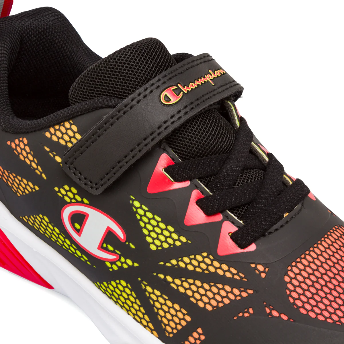 Sneakers nere  da Bambino Champion con chiusura a strappo e luci - Image 5