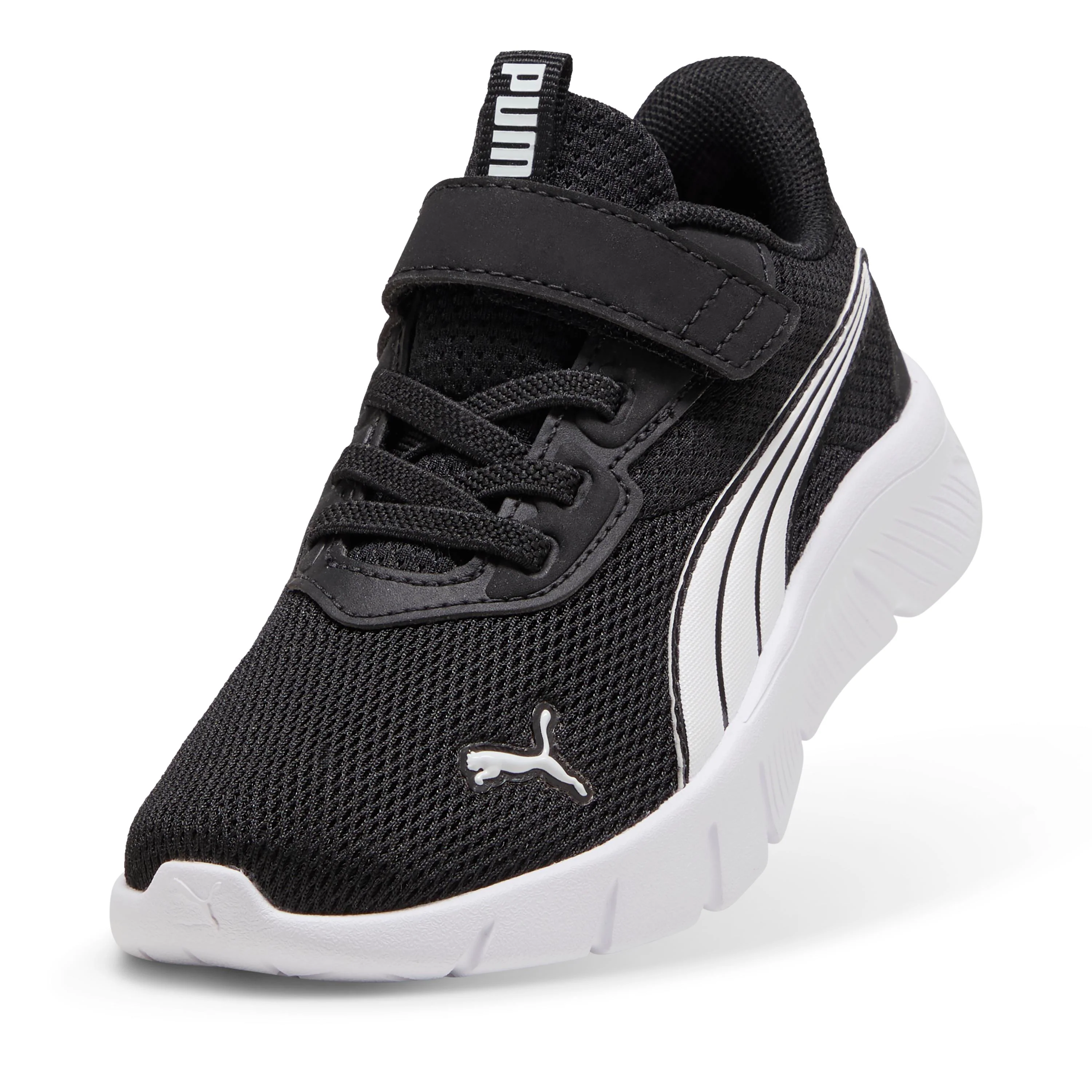 Sneakers nere da bambino con chiusura a strappo e logo Puma - Image 4