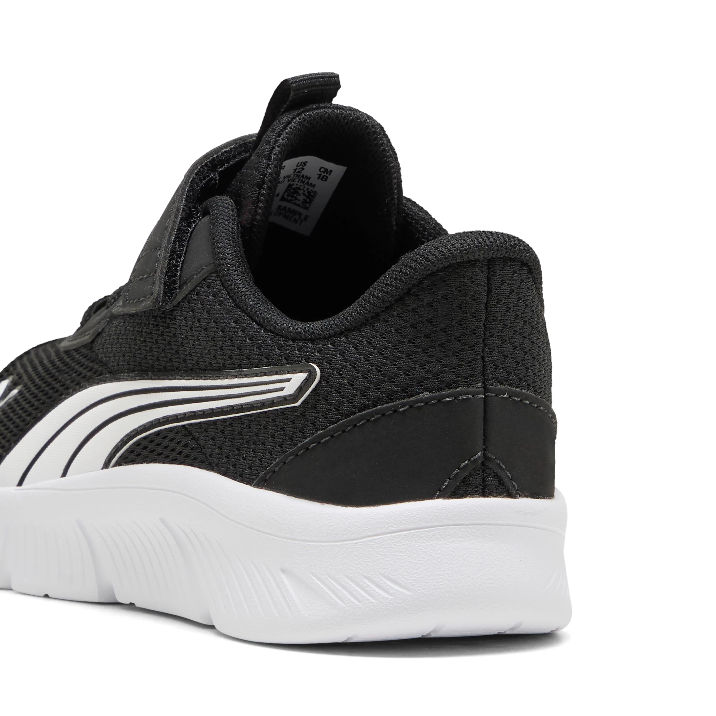 Sneakers nere da bambino con chiusura a strappo e logo Puma - Image 5