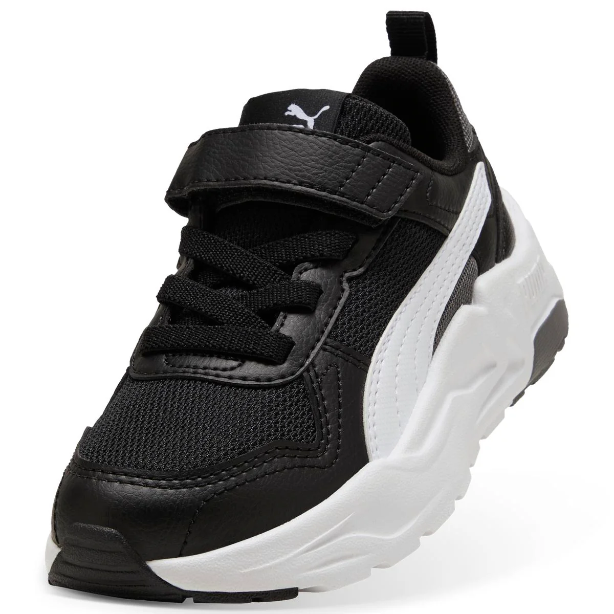 Sneakers nere da Bambino con chiusura a strappo Puma Trinity 2 - Image 6