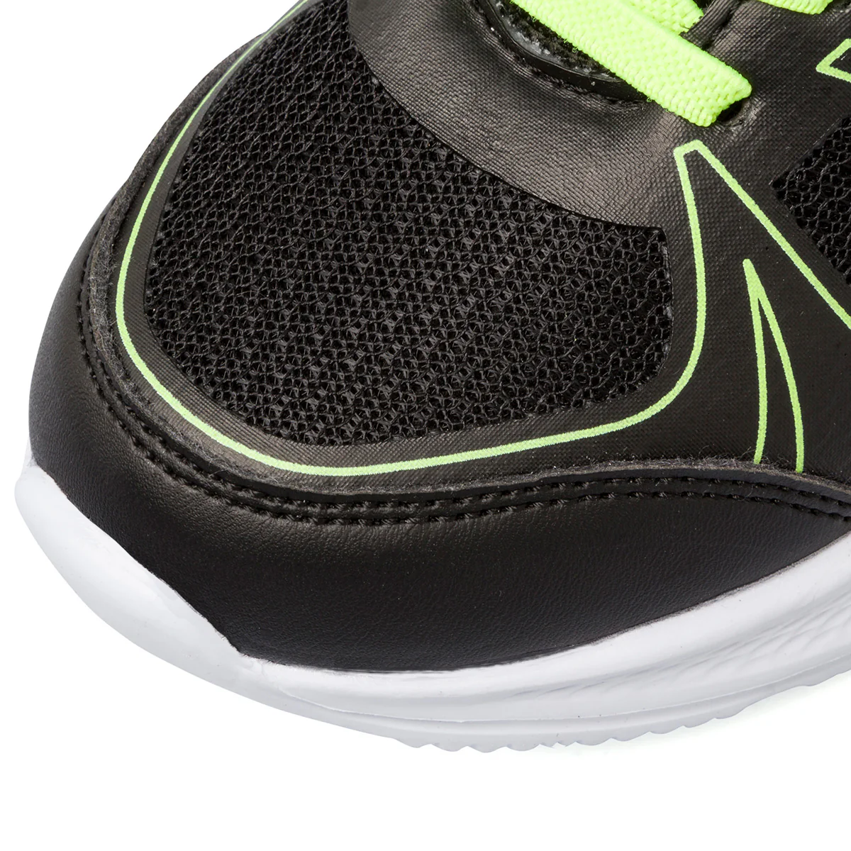 Sneakers nere da bambino con dettagli giallo fluo Jog - Image 5
