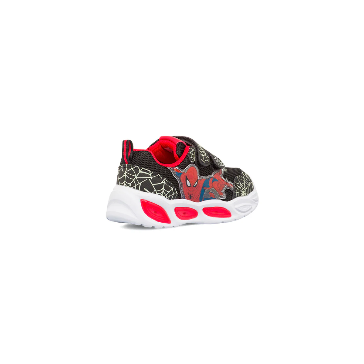 Sneakers nere da Bambino con dettaglio ragnatele e Luci nella suola Spiderman - Image 3