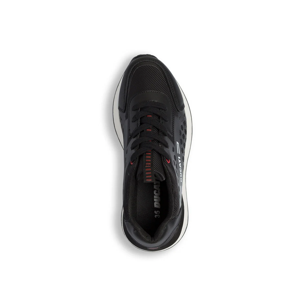 Sneakers nere da bambino con logo laterale Ducati - Image 5