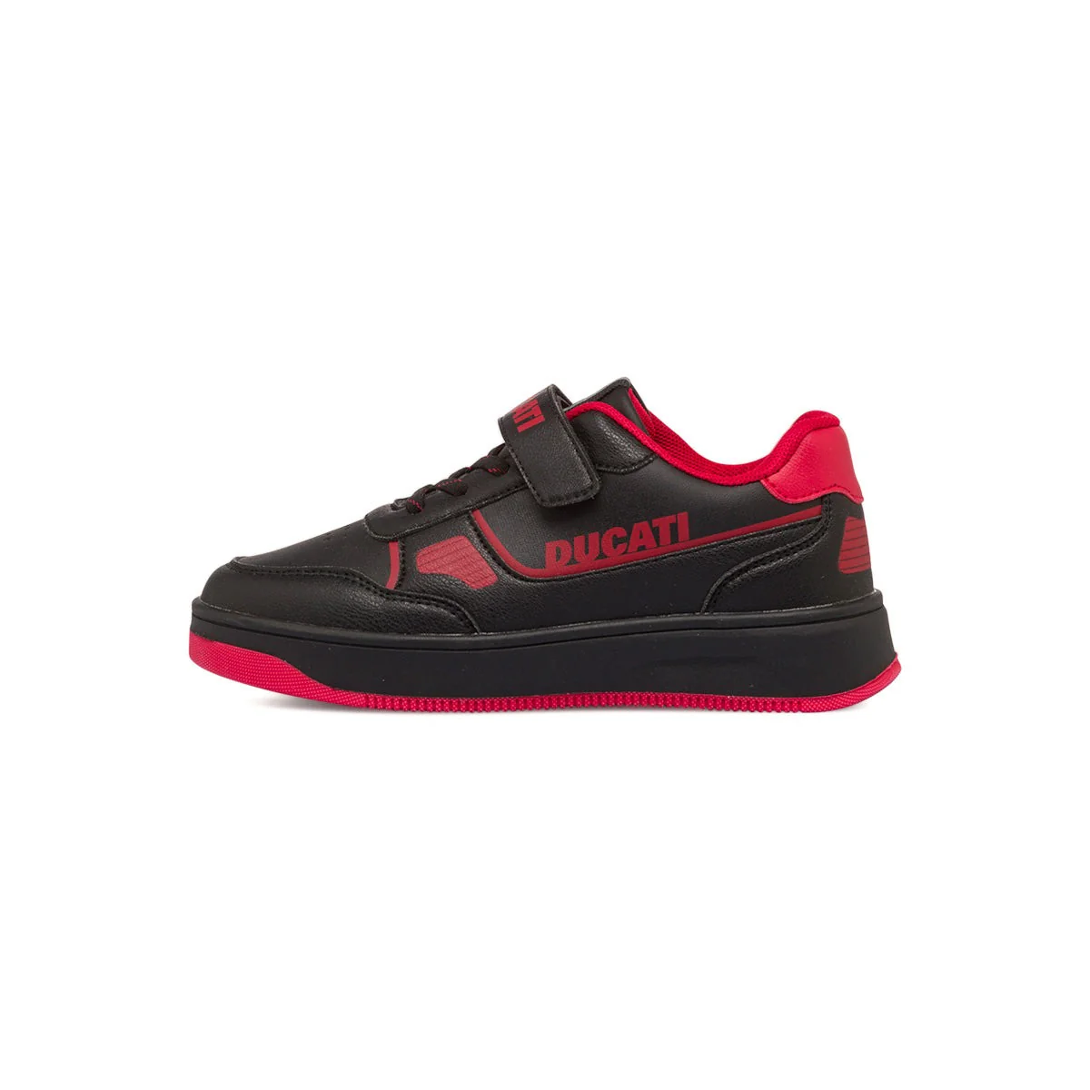 Sneakers nere da bambino con logo laterale Ducati Valencia 4 Ps