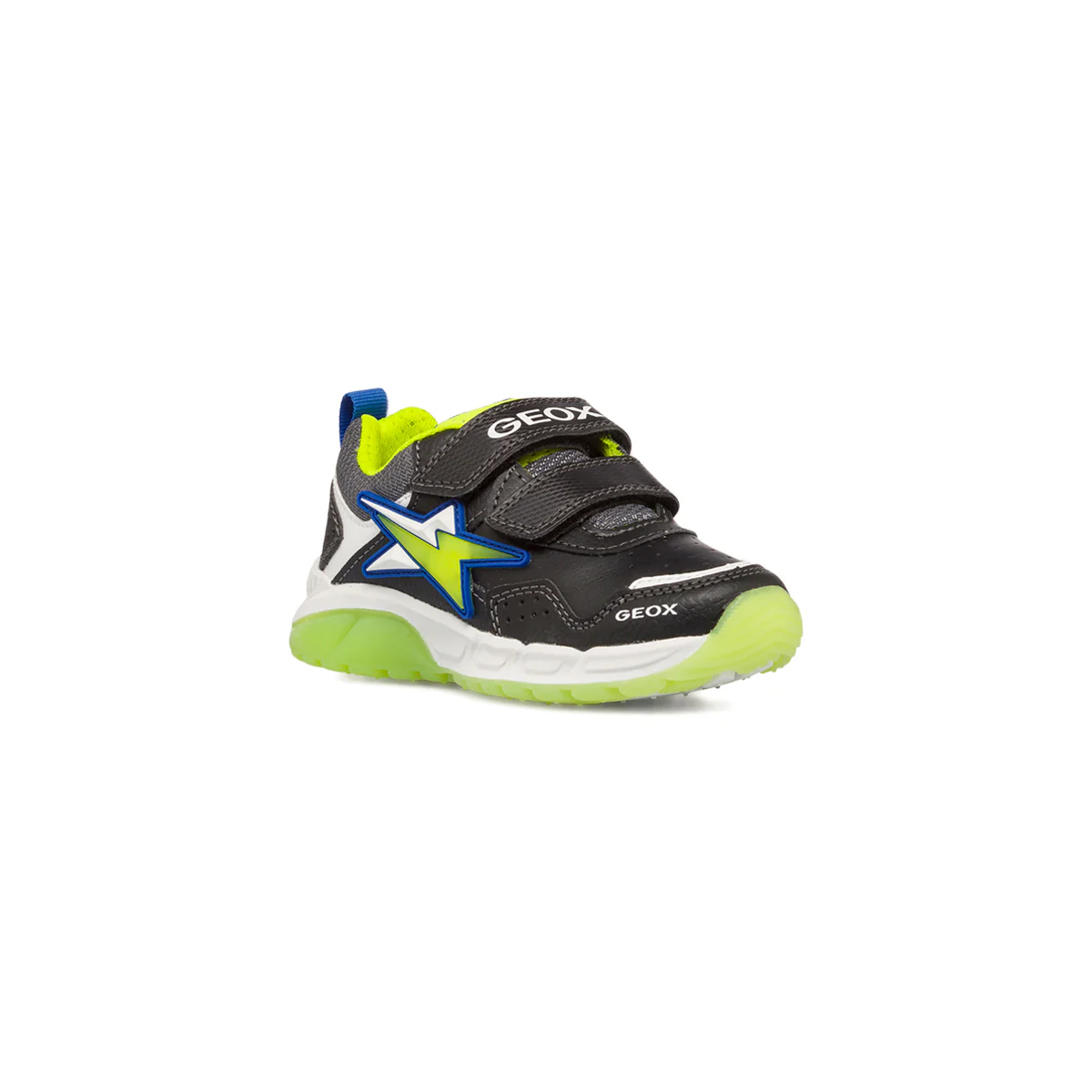 Sneakers nere da bambino con luci nella suola Geox Spaziale - Image 2