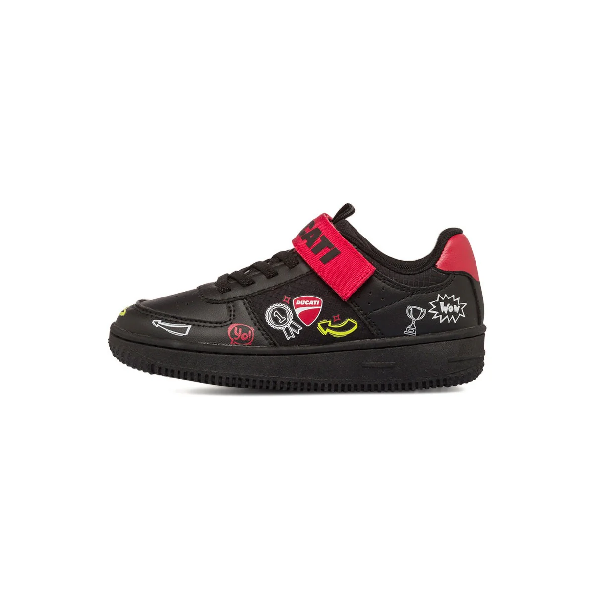 Sneakers nere da bambino con stampa e logo laterale Ducati Bargellino 3 PS