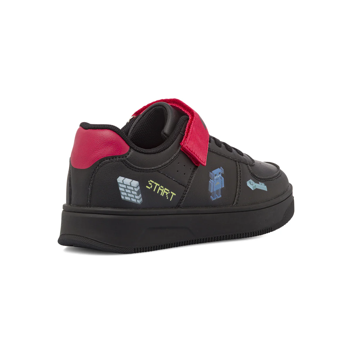 Sneakers nere da Bambino con stampe e strappo Ducati - Image 3