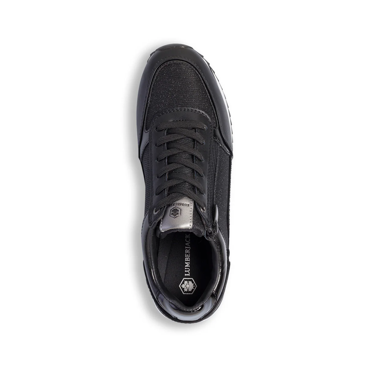 Sneakers nere da donna con borchiette e suola a zeppa Lumberjack Cecilia - Image 13