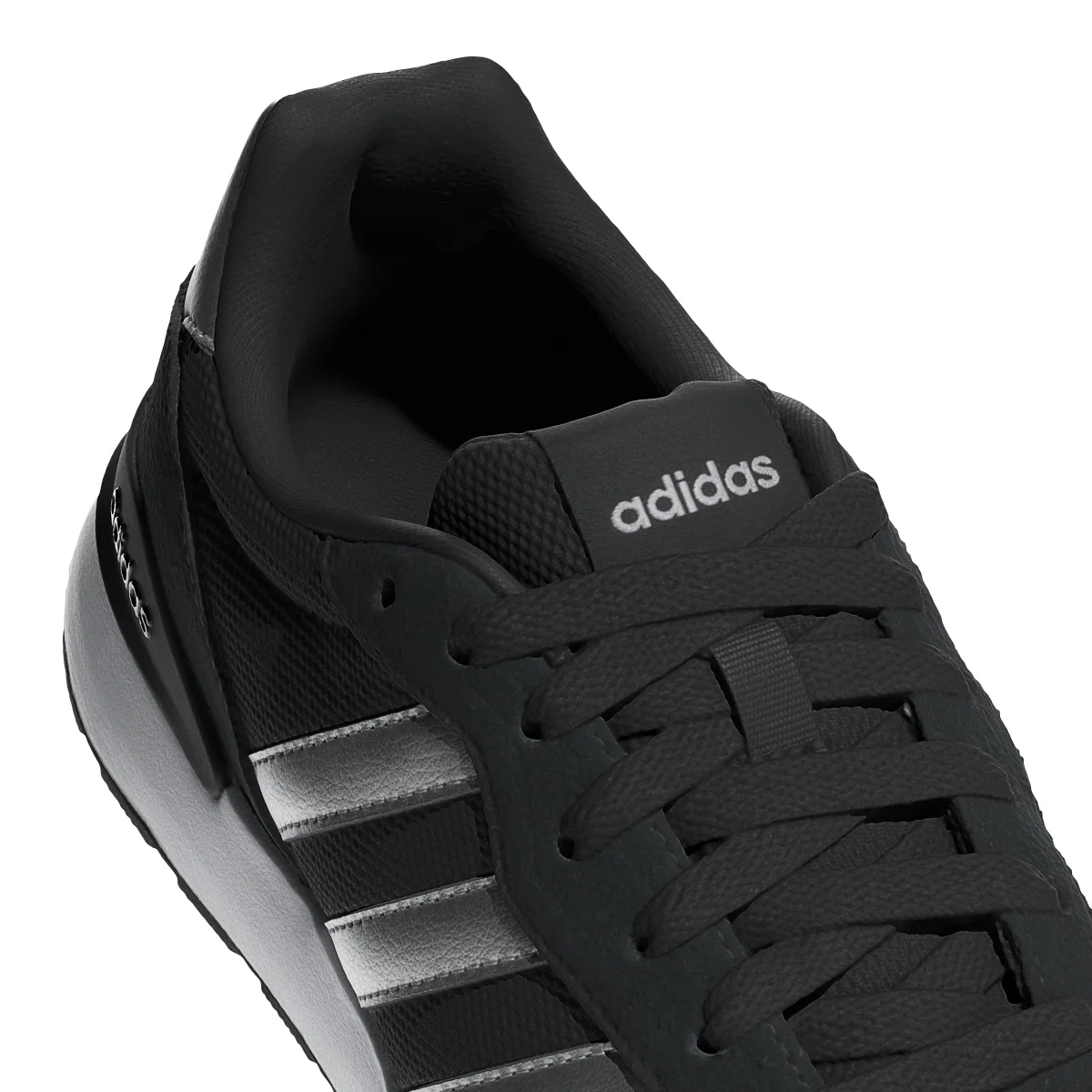 Sneakers nere da Donna con dettagli argento RUN 60s 4.0 adidas - Image 4