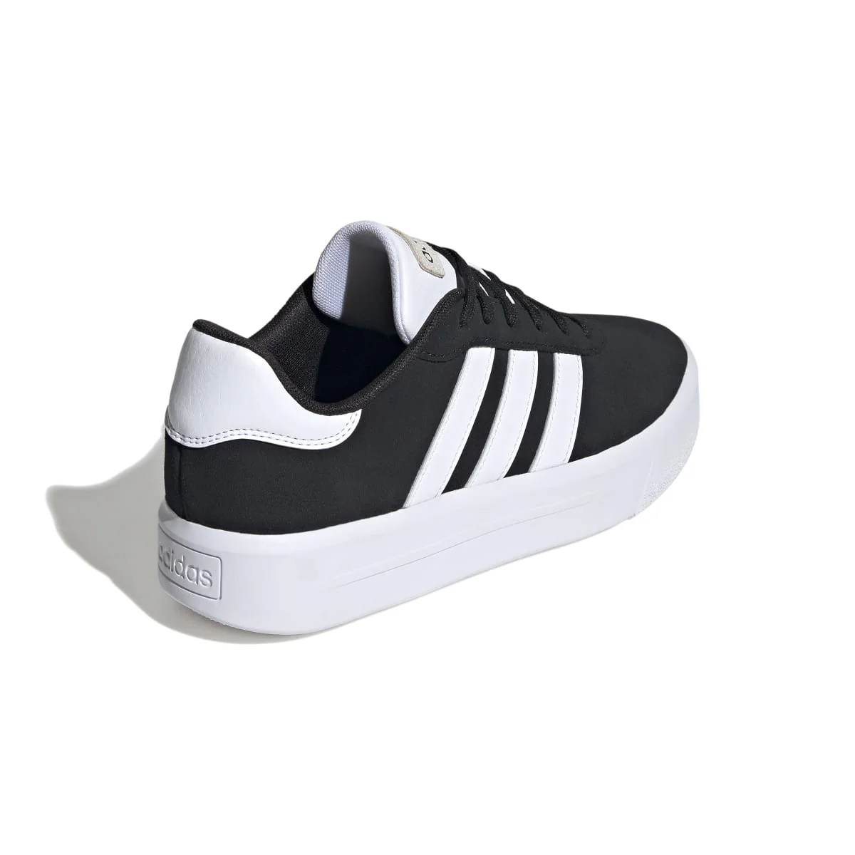 Sneakers nere da donna con dettagli bianchi adidas Court Platform Suede - Image 7