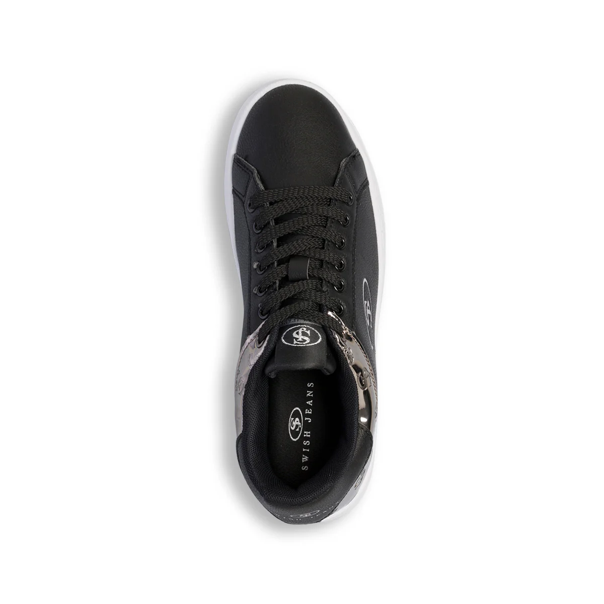 Sneakers nere da donna con dettaglio iridescente Swish Jeans - Image 5