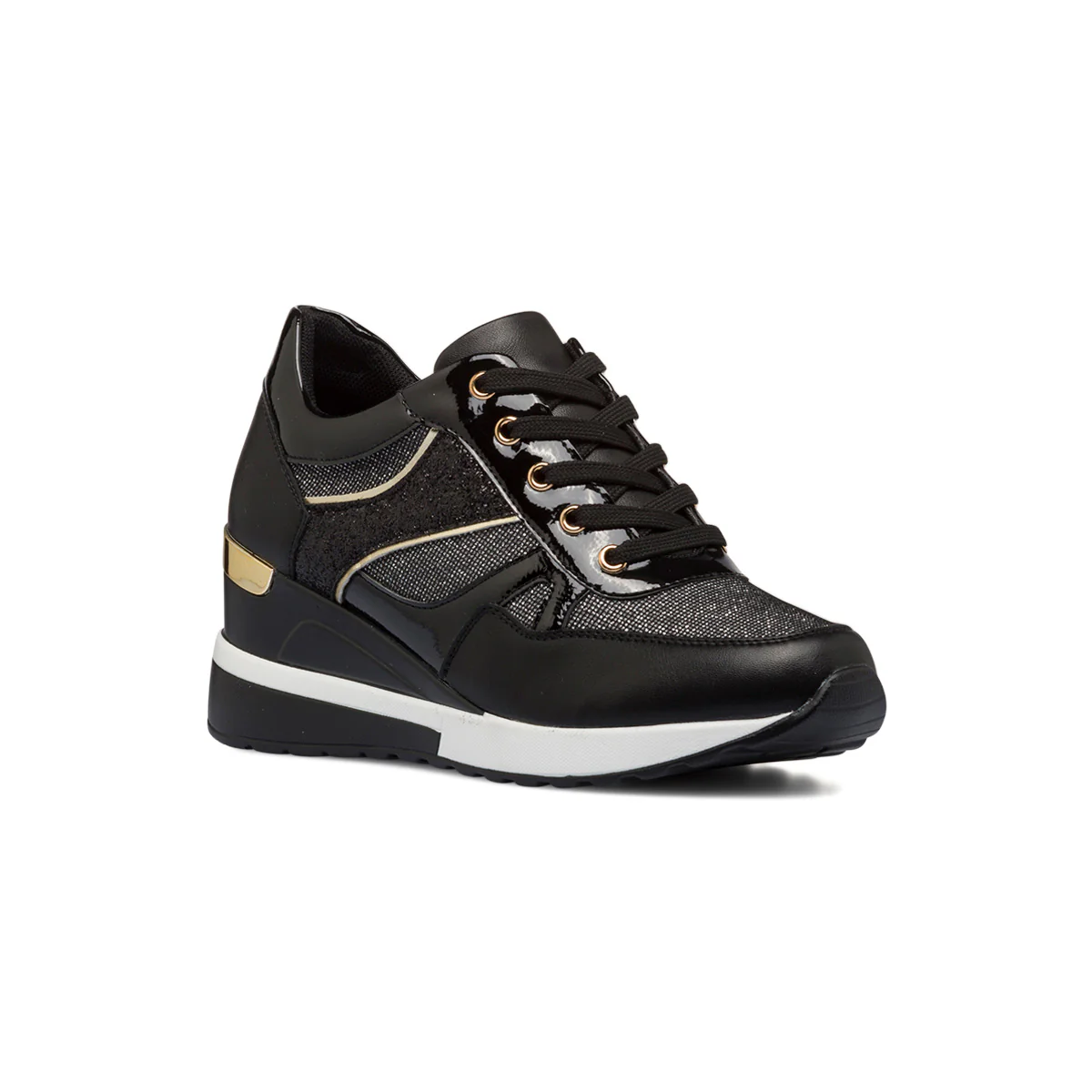 Sneakers nere da donna con glitter Lora Ferres - Image 2