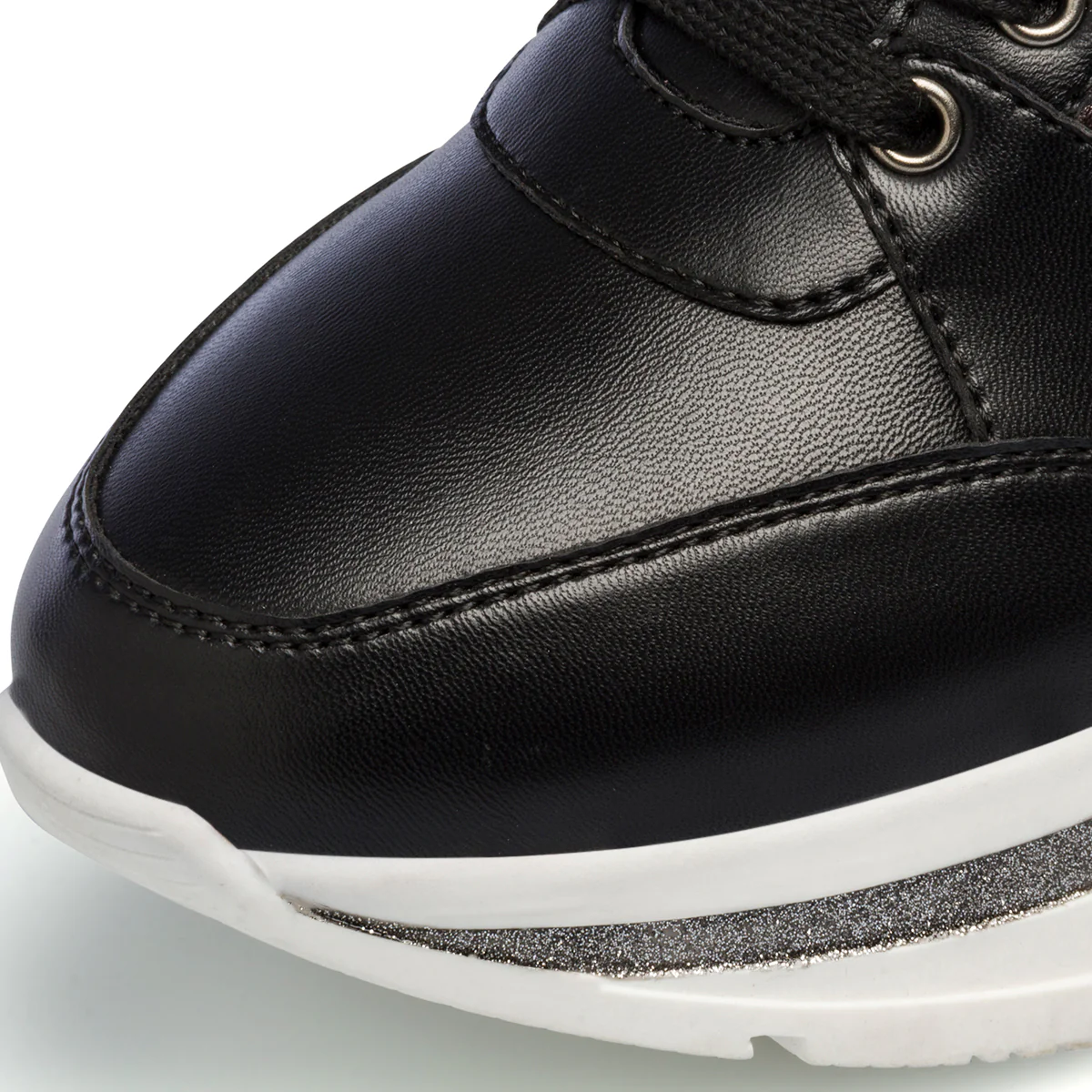 Sneakers nere da donna con maxi-suola e dettagli animalier Lora Ferres - Image 5