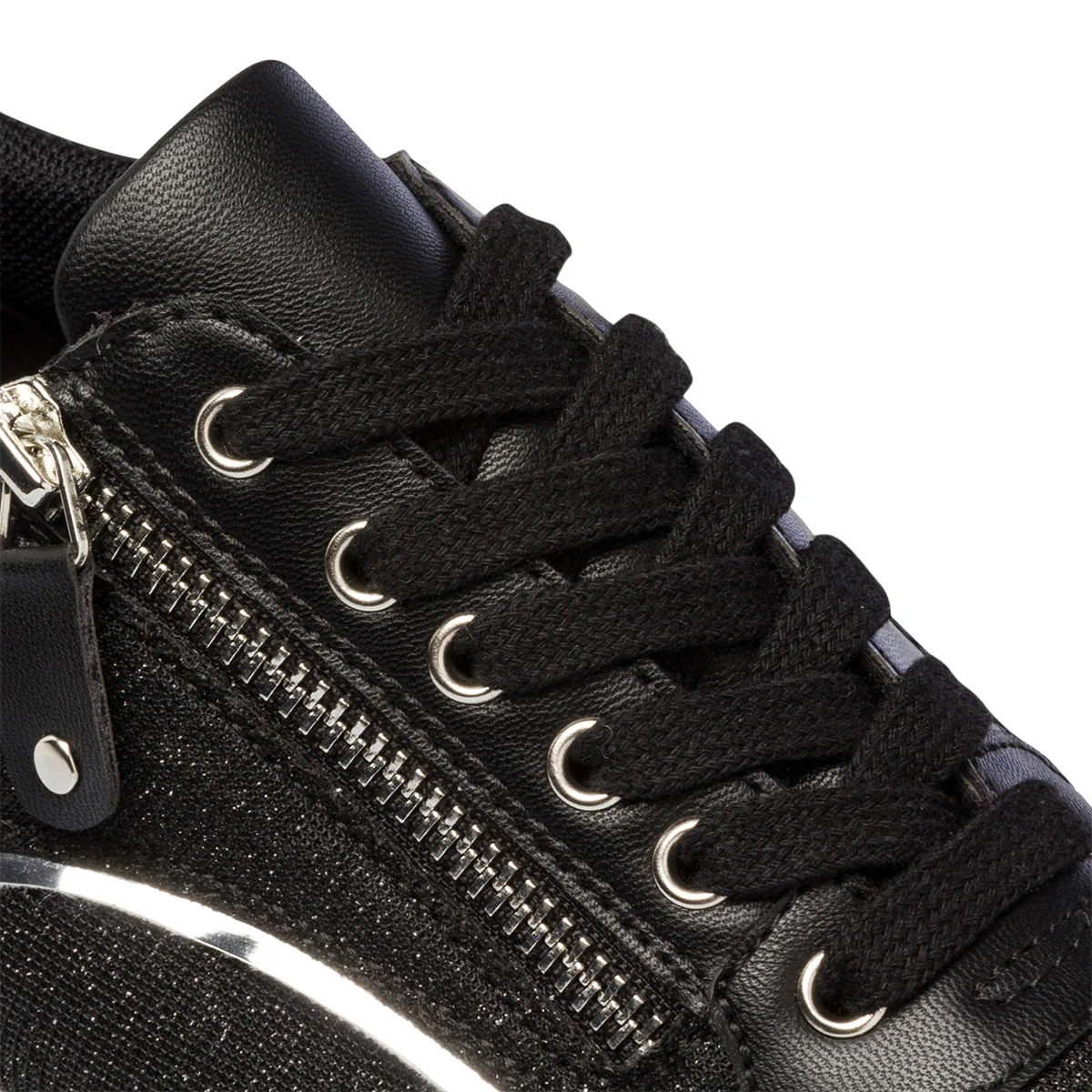 Sneakers nere da donna con maxi-suola e glitter Lora Ferres - Image 6