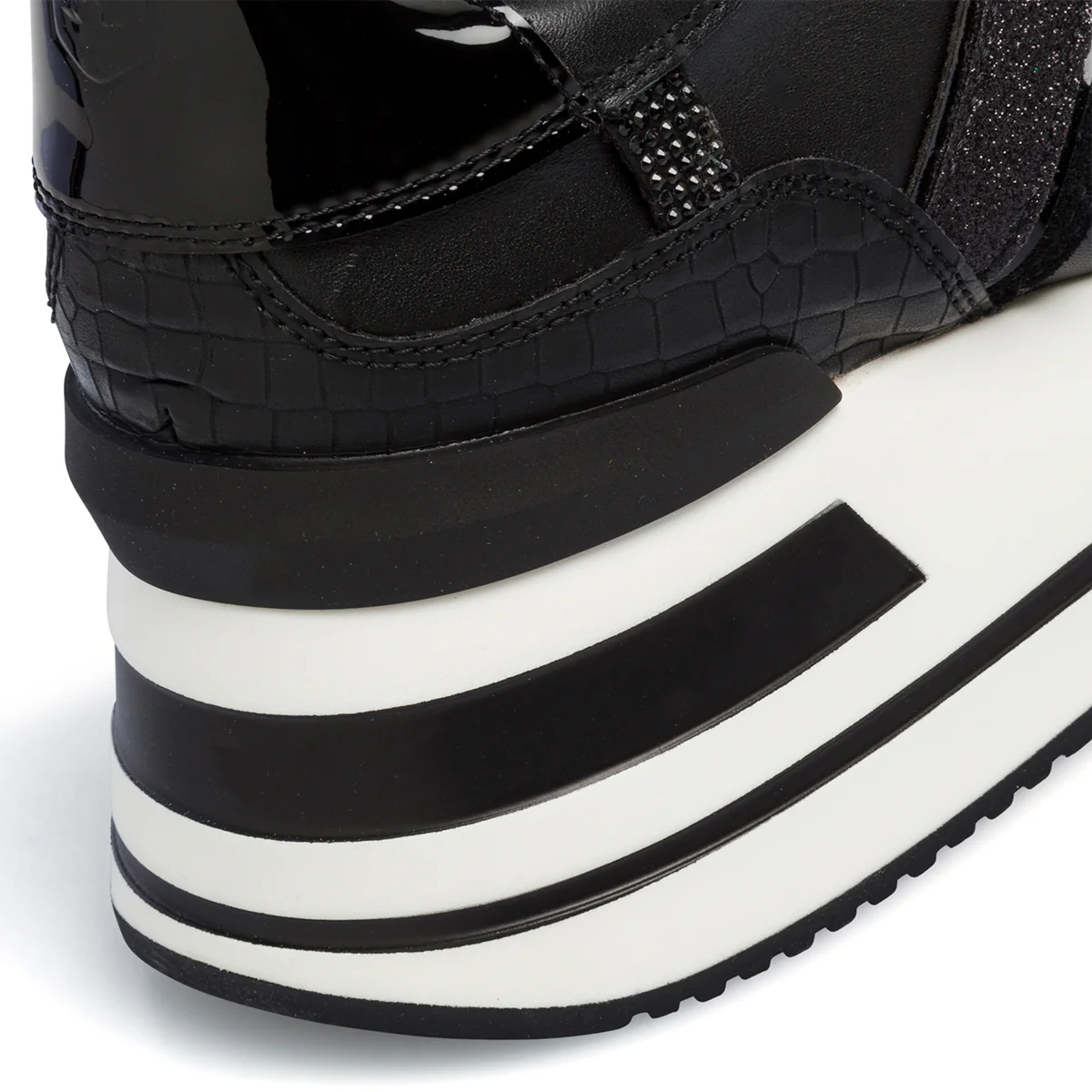 Sneakers nere da donna con maxi-suola e glitter Lumberjack Marica - Image 12