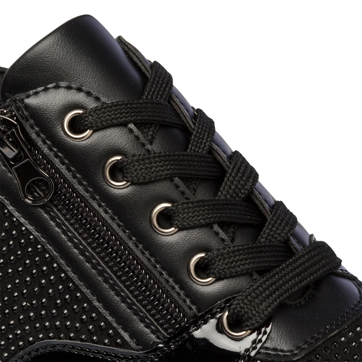Sneakers nere da donna con maxi-suola e strass Lora Ferres - Image 6