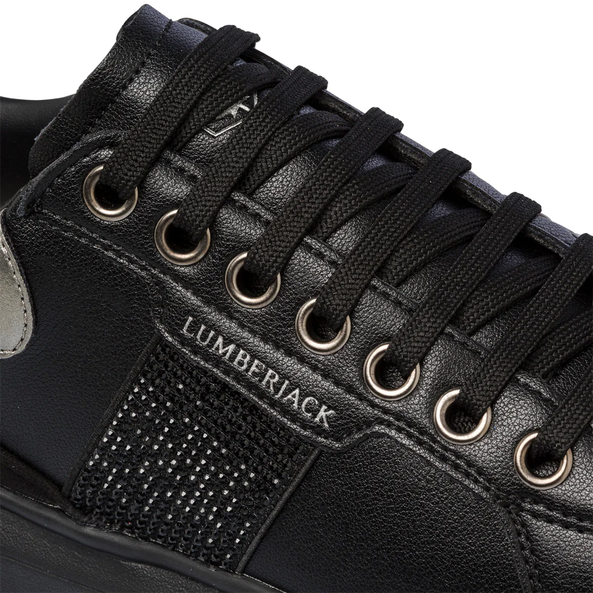 Sneakers nere da donna con maxi-suola e strass Lumberjack Juliette - Image 11