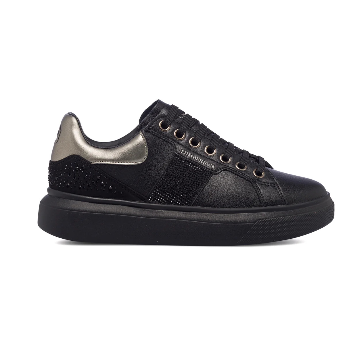 Sneakers nere da donna con maxi-suola e strass Lumberjack Juliette - Image 6