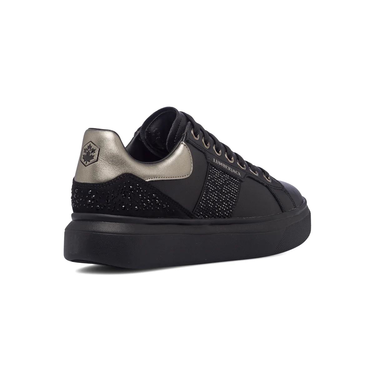 Sneakers nere da donna con maxi-suola e strass Lumberjack Juliette - Image 8