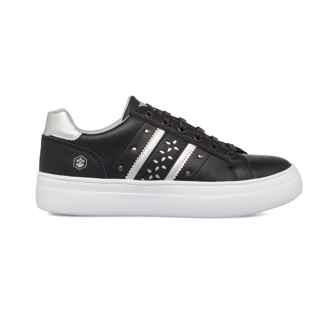 Sneakers nere da donna con piccole borchie Lumberjack Doris