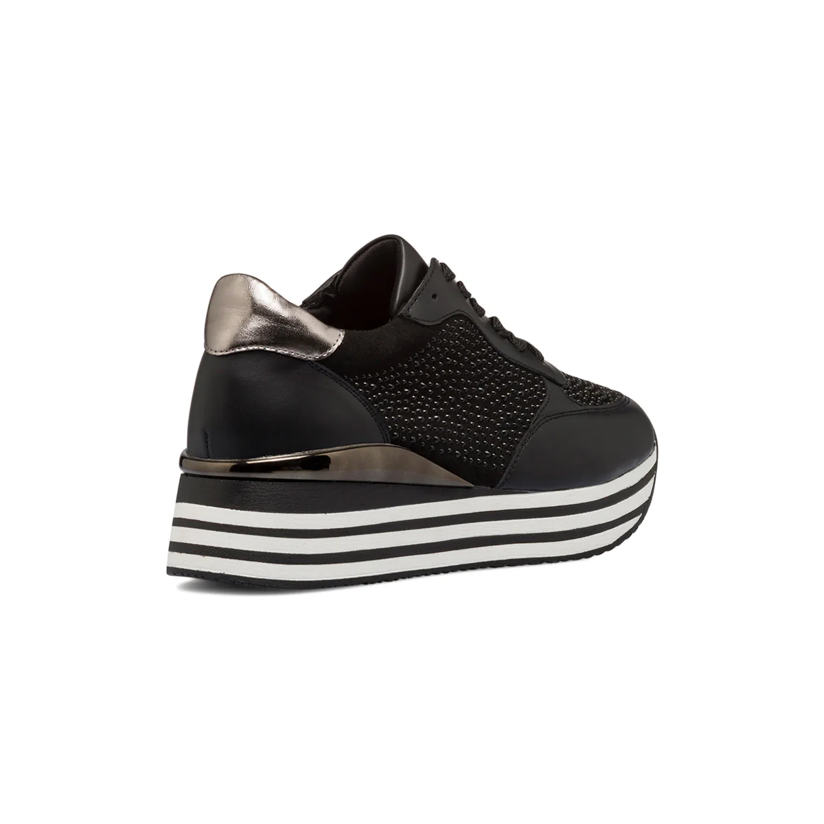 Sneakers nere da donna con strass e maxi-suola Lora Ferres - Image 3