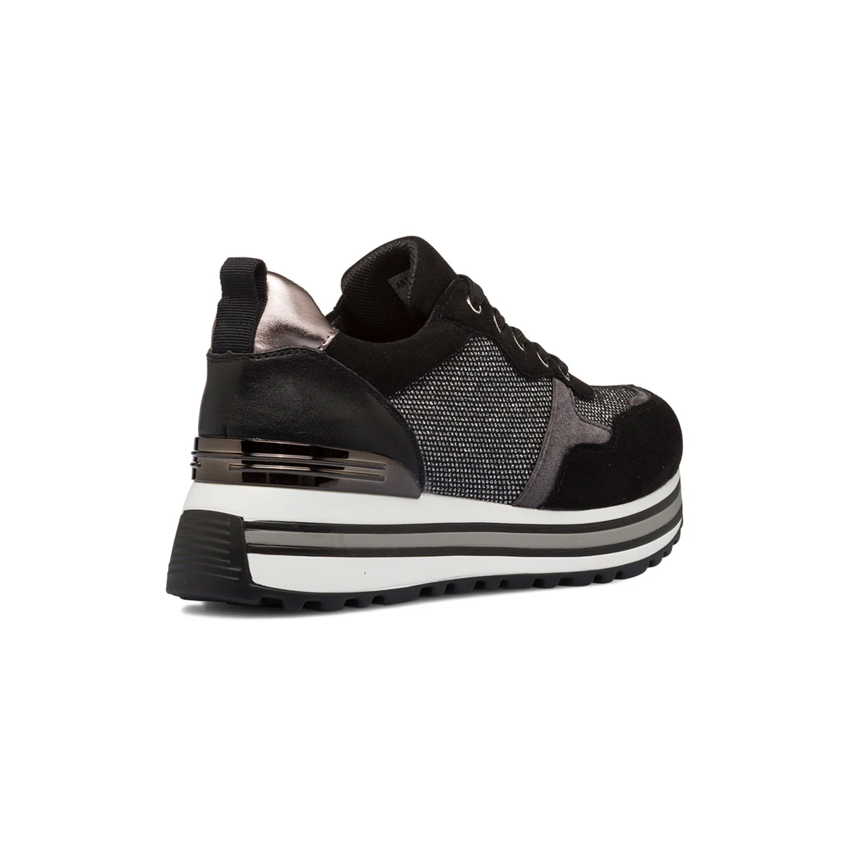 Sneakers nere da donna con strass e maxi-suola Lora Ferres - Image 4