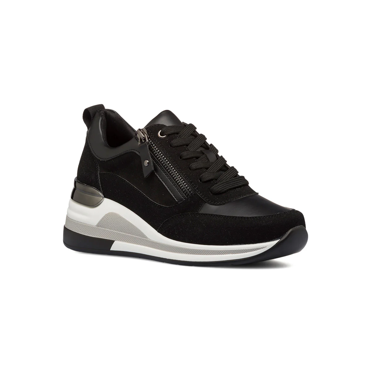 Sneakers nere da donna con suola a zeppa Lora Ferres - Image 2