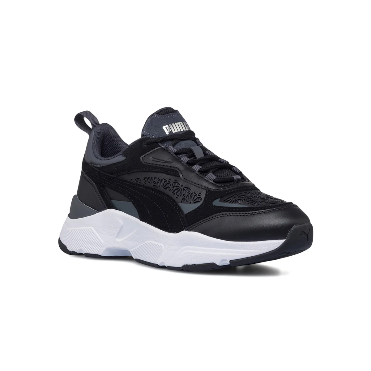 Sneakers nere da donna con suola chunky Puma Cassia Laser Cut - Image 2