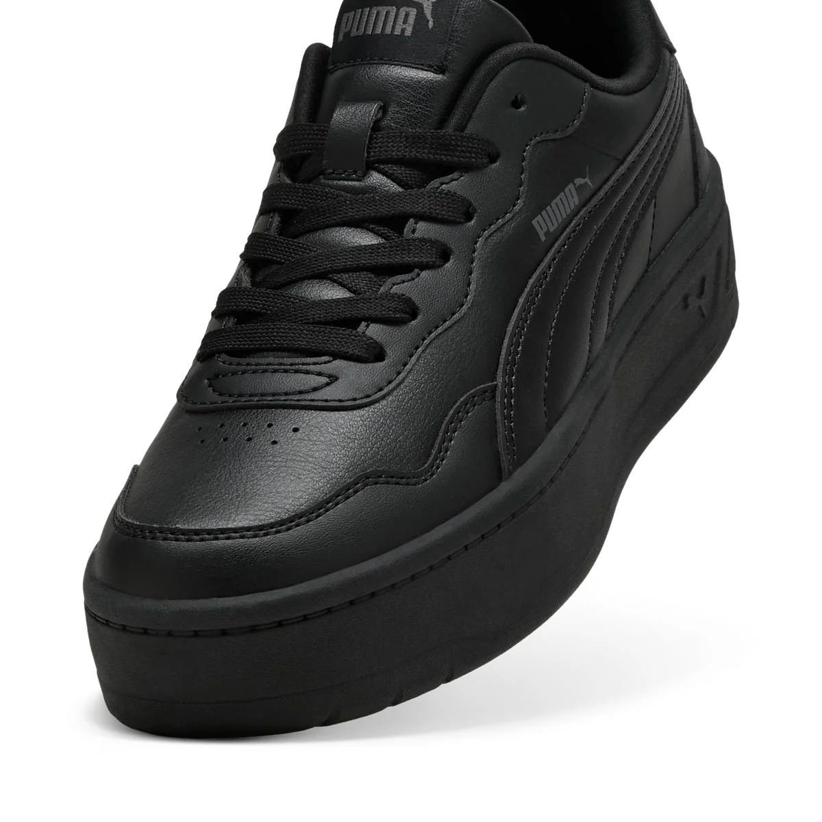Sneakers nere da Donna con suola platform e lacci tono su tono Puma - Image 4