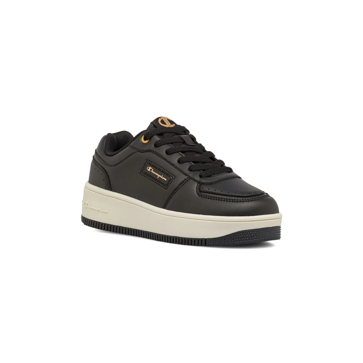 Sneakers nere da Donna con suola platform logo dorato Champion - Image 2